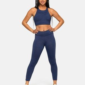 Outdoor Voices Tech Sweat Crop Top and Leggings